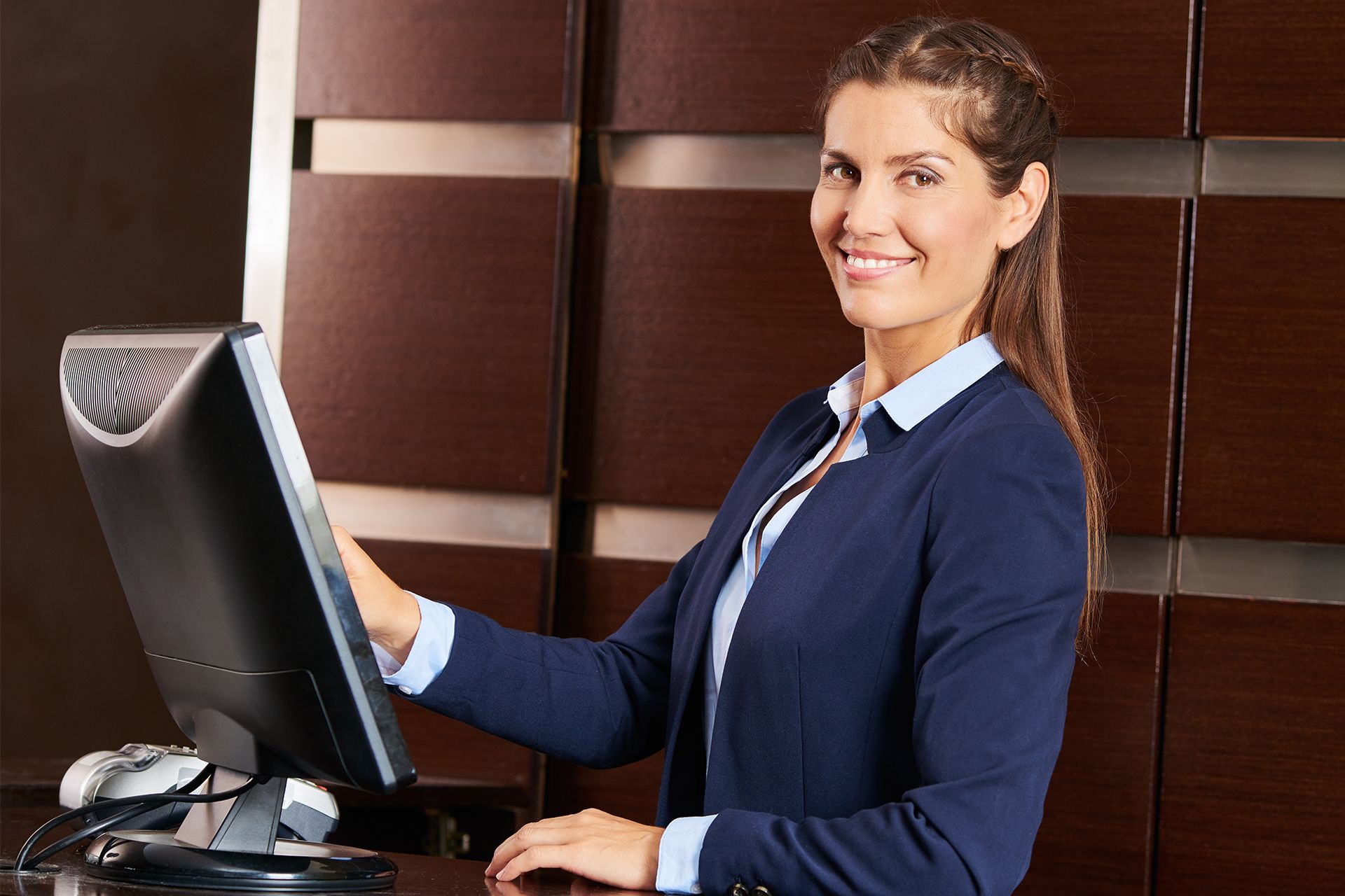 Receptionist virtuale accoglienza clienti